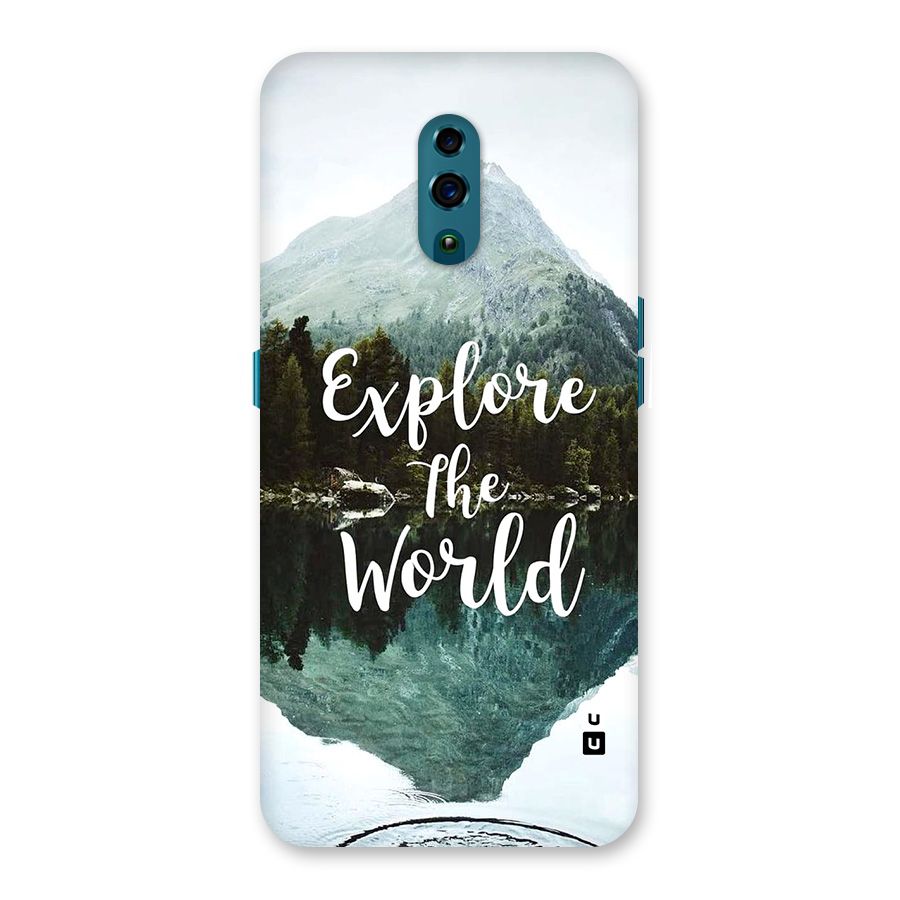 Explore The World Back Case for Oppo Reno