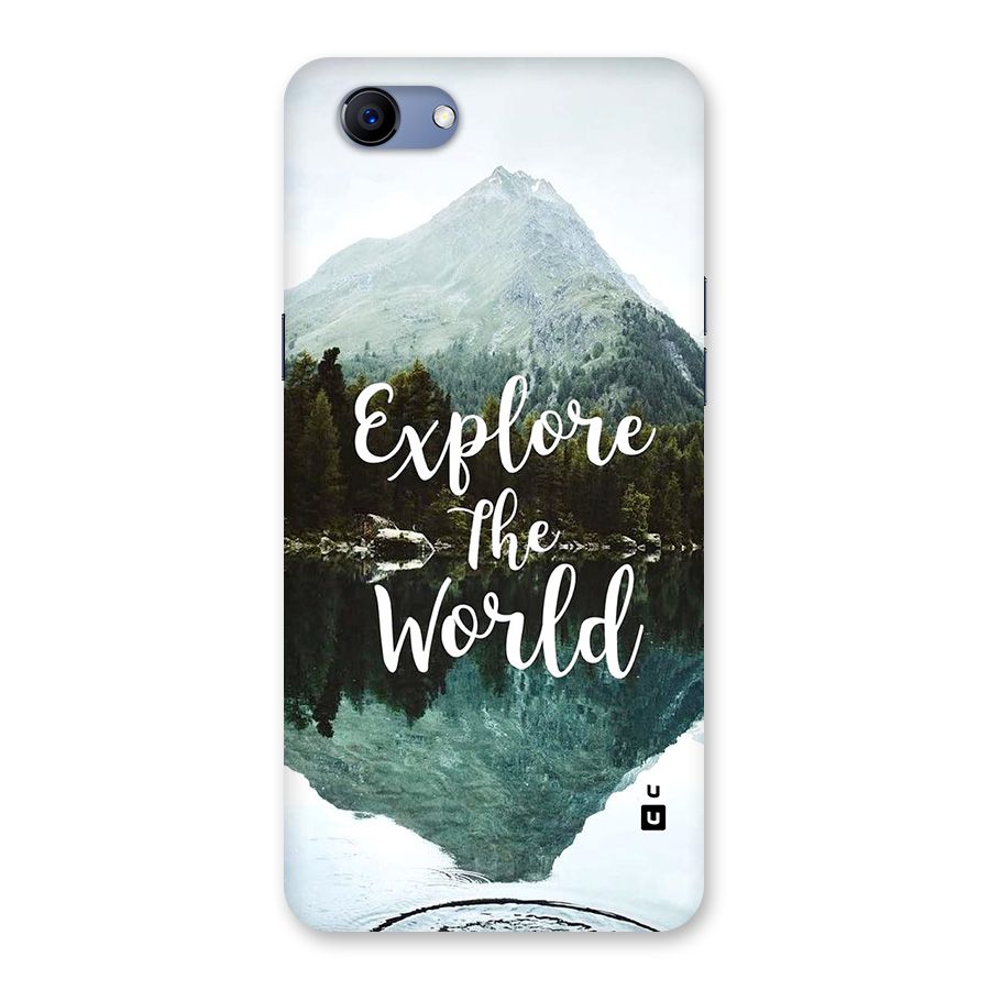 Explore The World Back Case for Realme 1