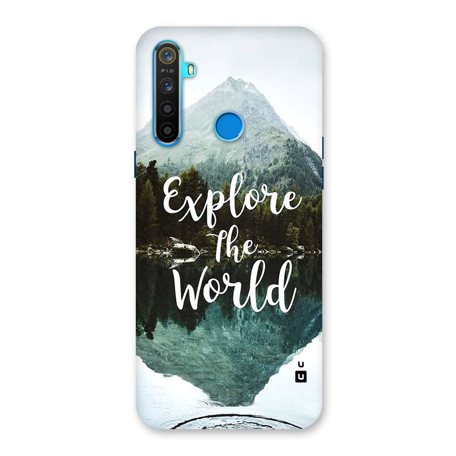 Explore The World Back Case for Realme 5s