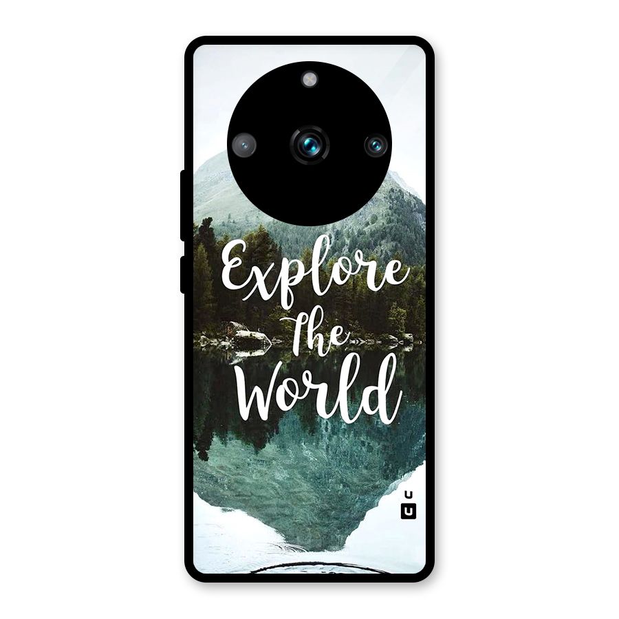 Explore The World Glass Back Case for Realme Narzo 60 Pro