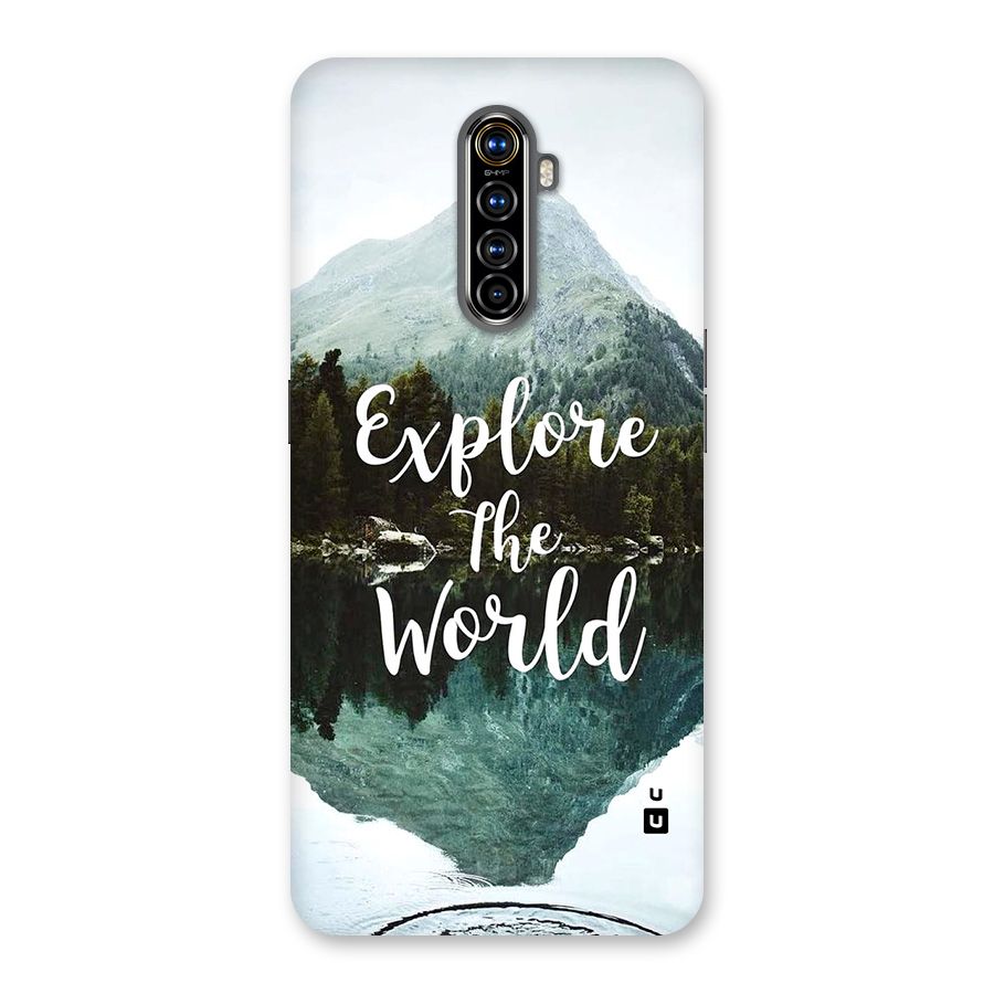 Explore The World Back Case for Realme X2 Pro