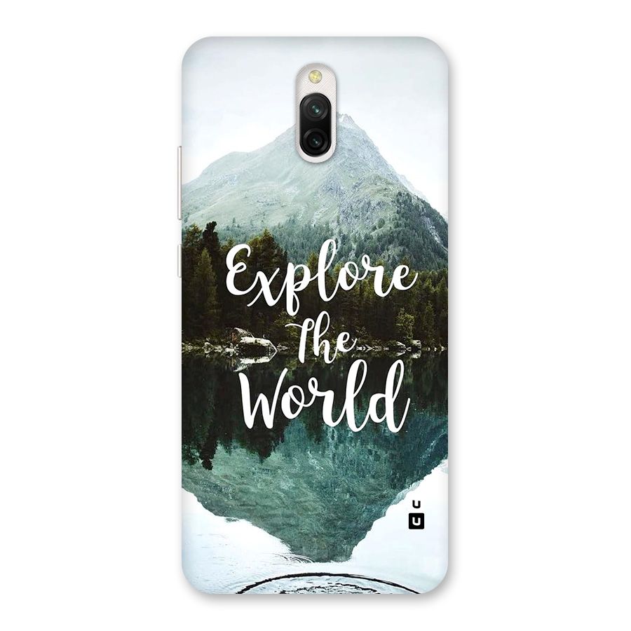 Explore The World Back Case for Redmi 8A Dual