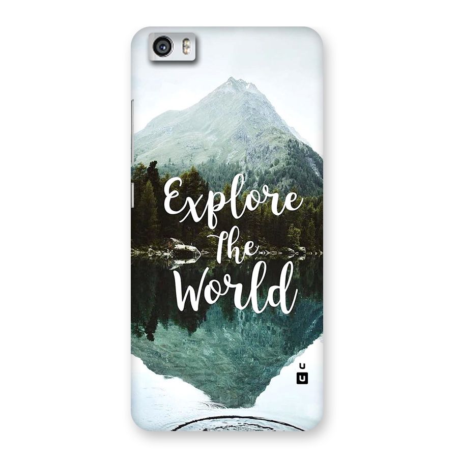 Explore The World Back Case for Redmi Mi 5