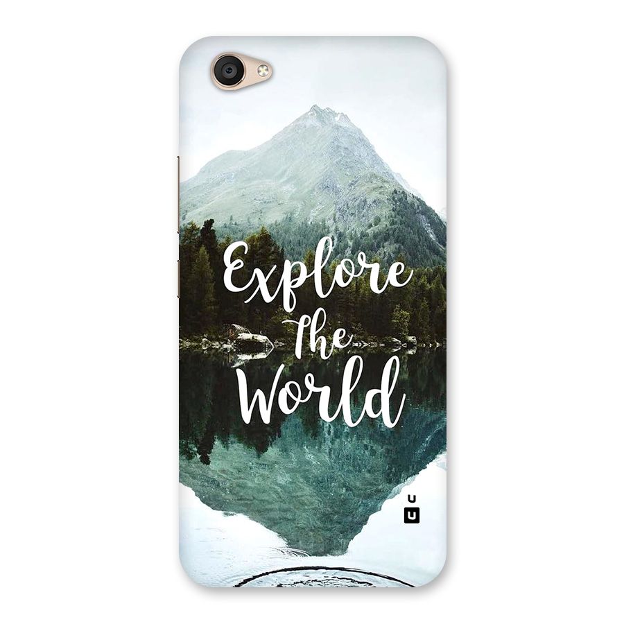Explore The World Back Case for Vivo V5 Plus