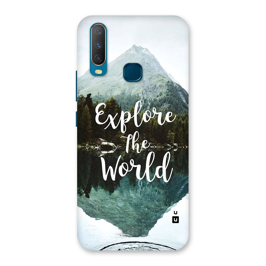Explore The World Back Case for Vivo Y11