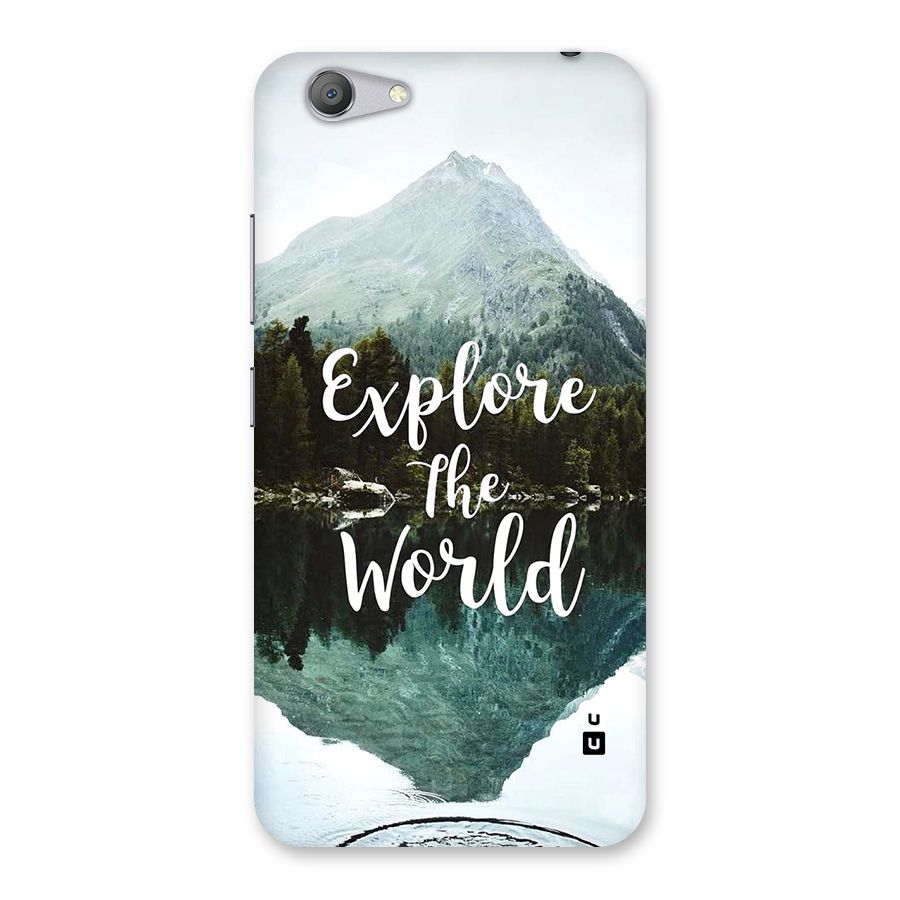 Explore The World Back Case for Vivo Y53
