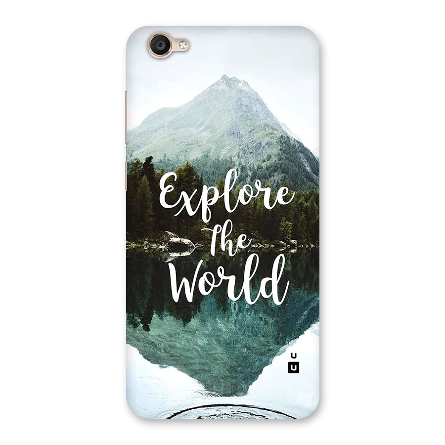 Explore The World Back Case for Vivo Y55s