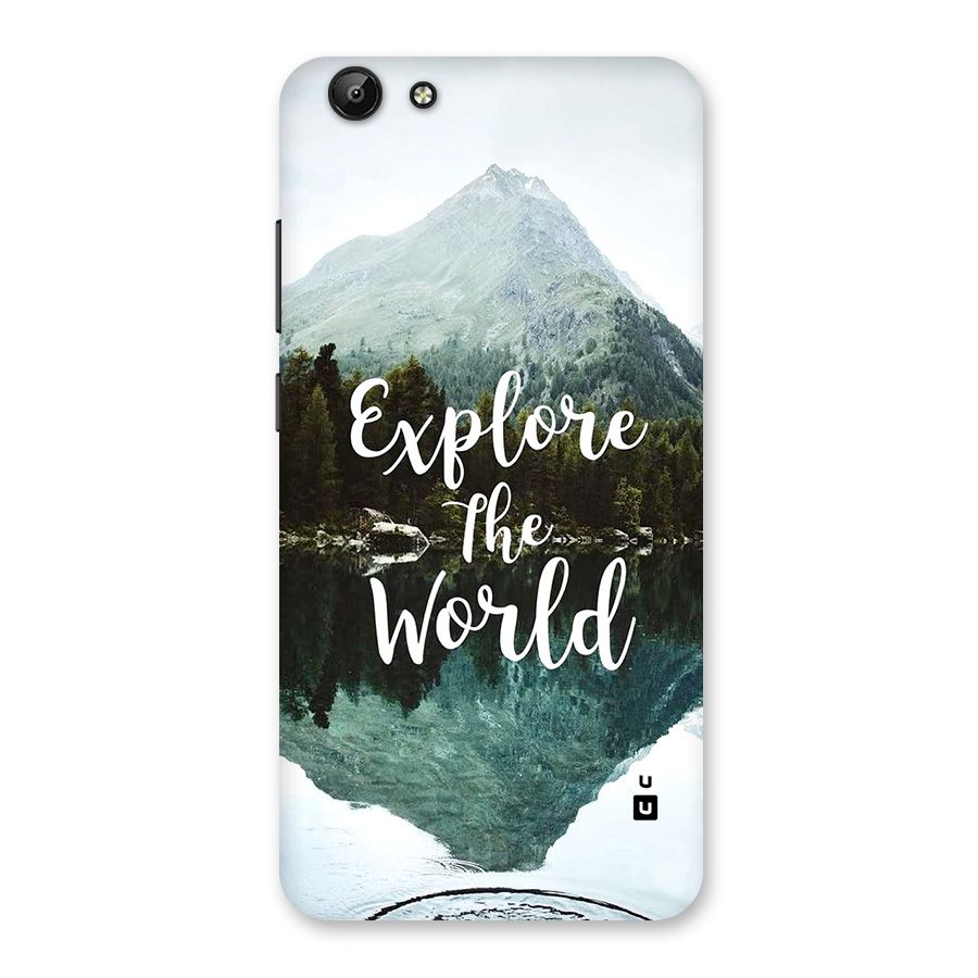 Explore The World Back Case for Vivo Y69