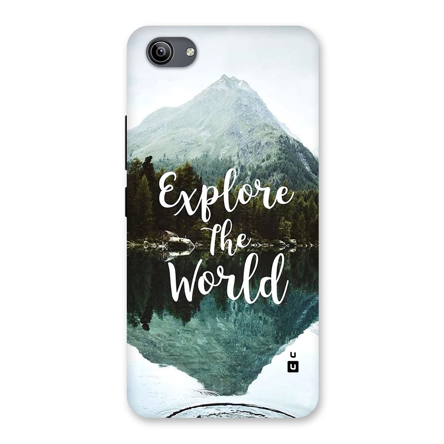 Explore The World Back Case for Vivo Y81i