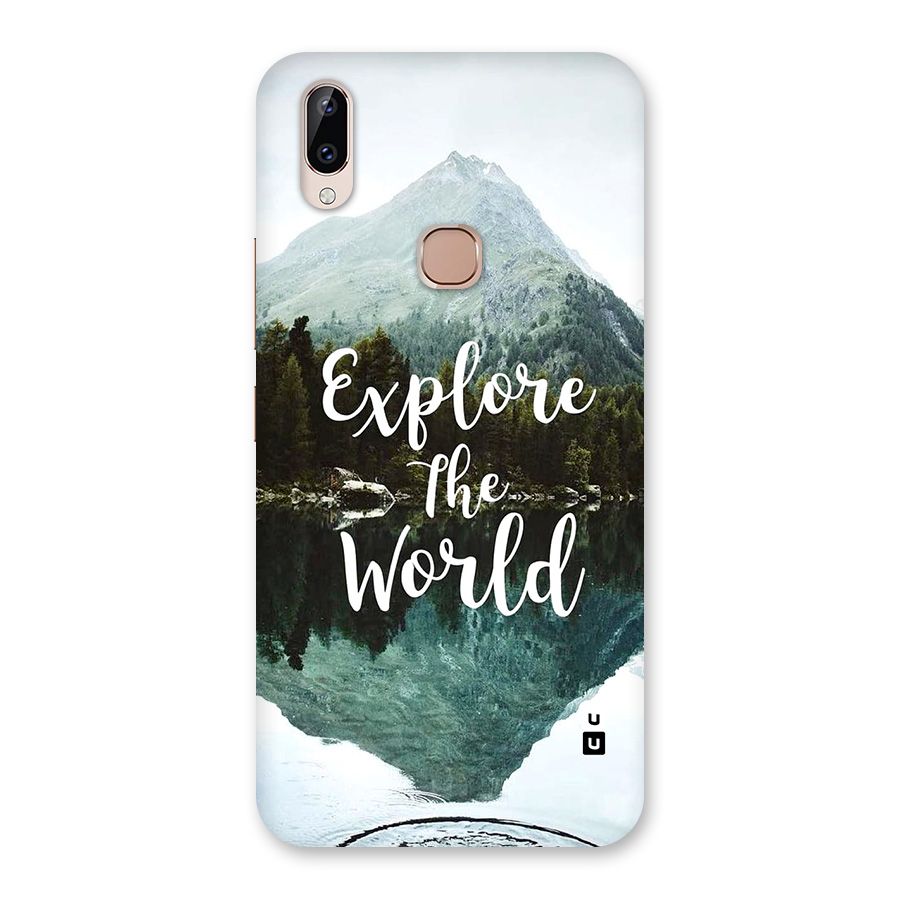 Explore The World Back Case for Vivo Y83 Pro