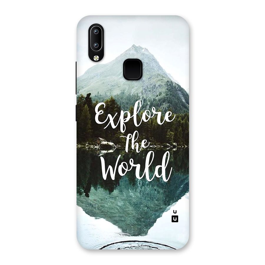 Explore The World Back Case for Vivo Y93