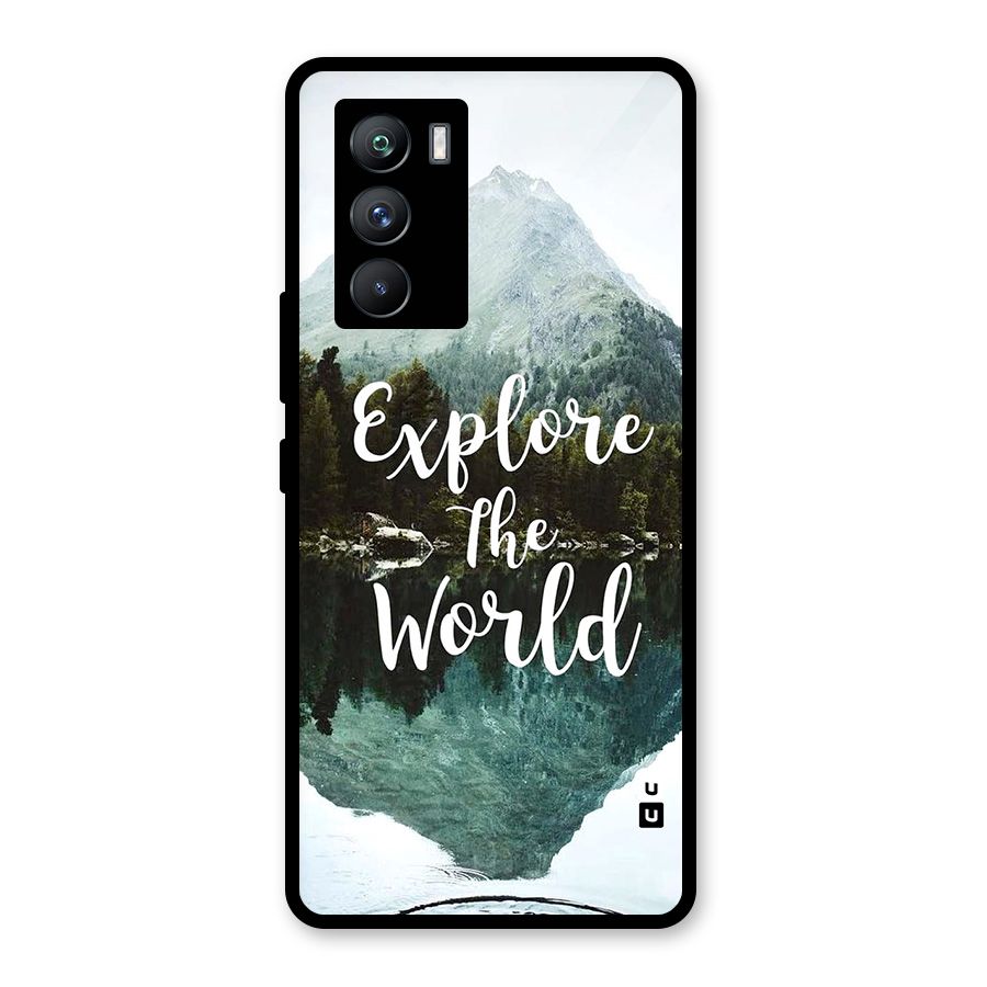 Explore The World Glass Back Case for Vivo iQOO 9 SE