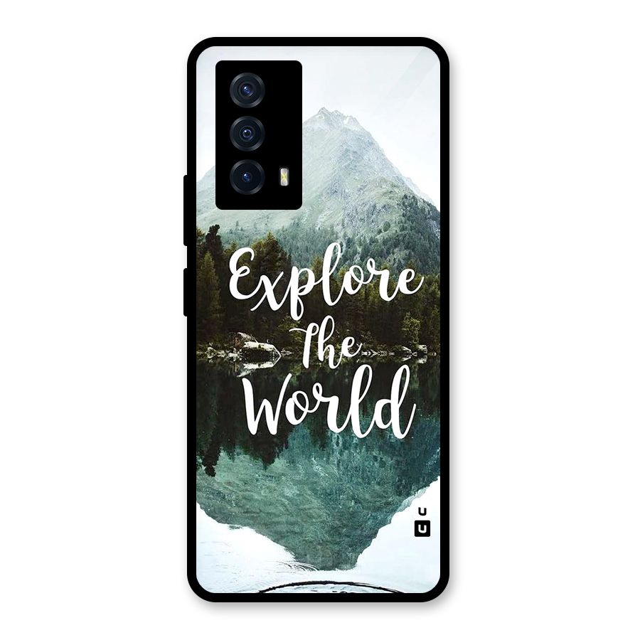 Explore The World Glass Back Case for Vivo iQOO Z5