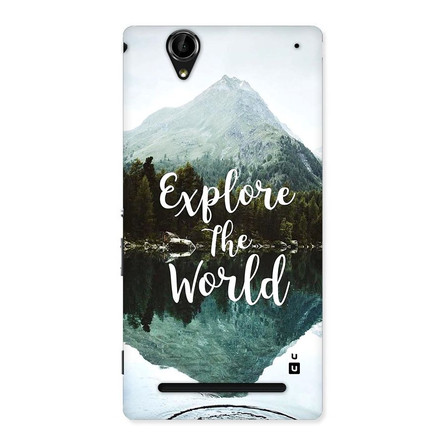 Explore The World Back Case for Xperia T2