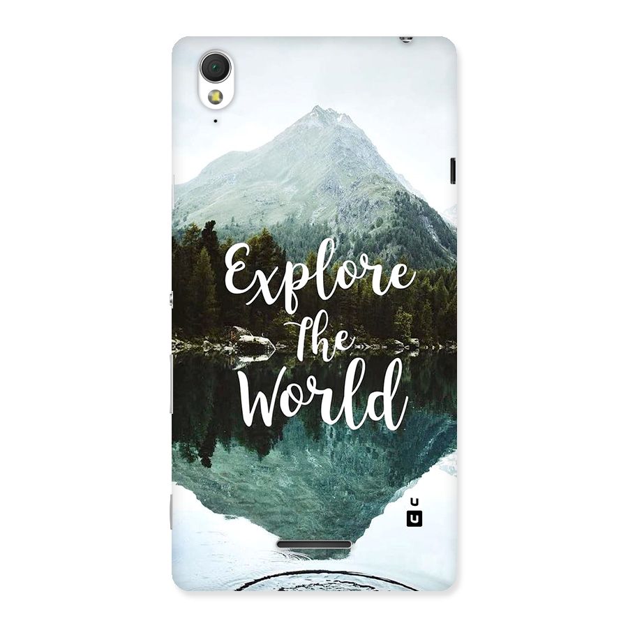 Explore The World Back Case for Xperia T3