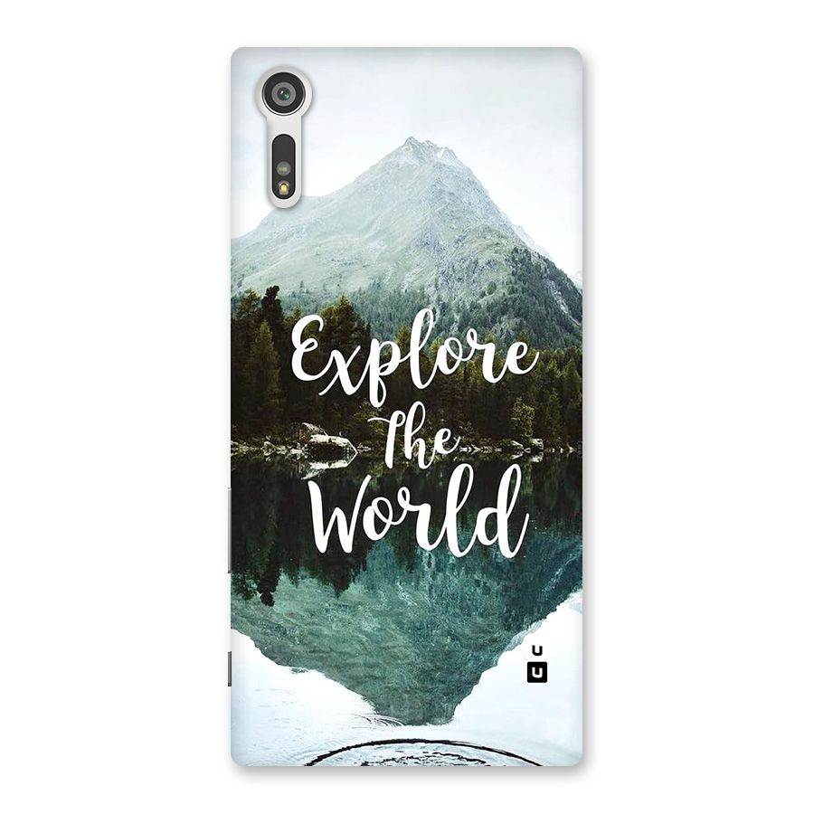Explore The World Back Case for Xperia XZ