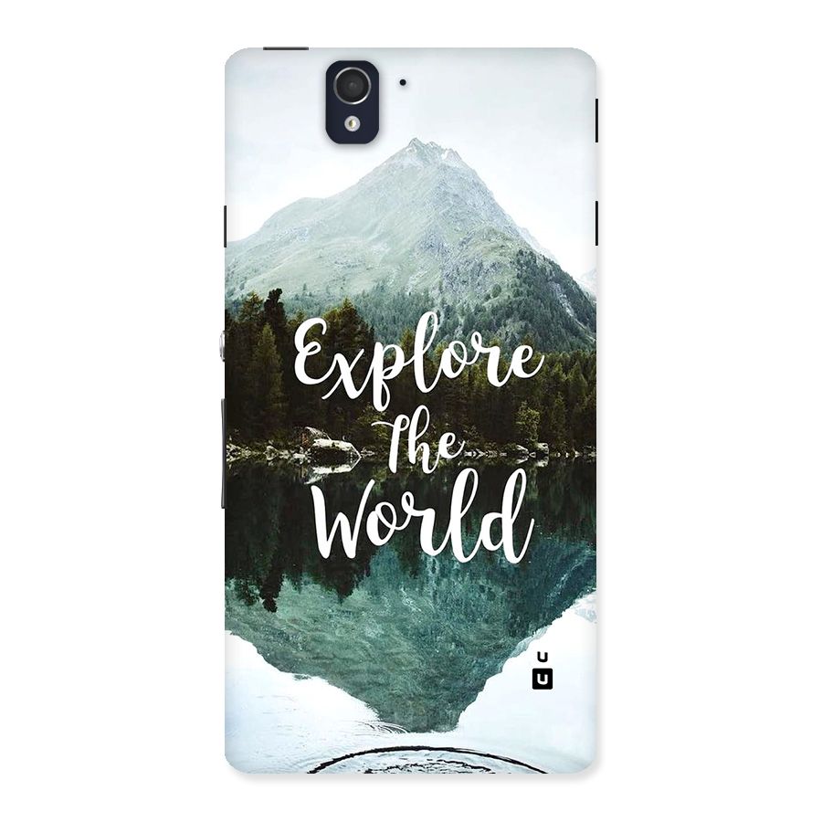 Explore The World Back Case for Xperia Z