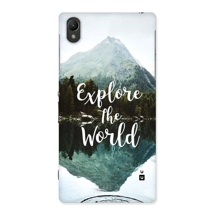 Explore The World Back Case for Xperia Z1