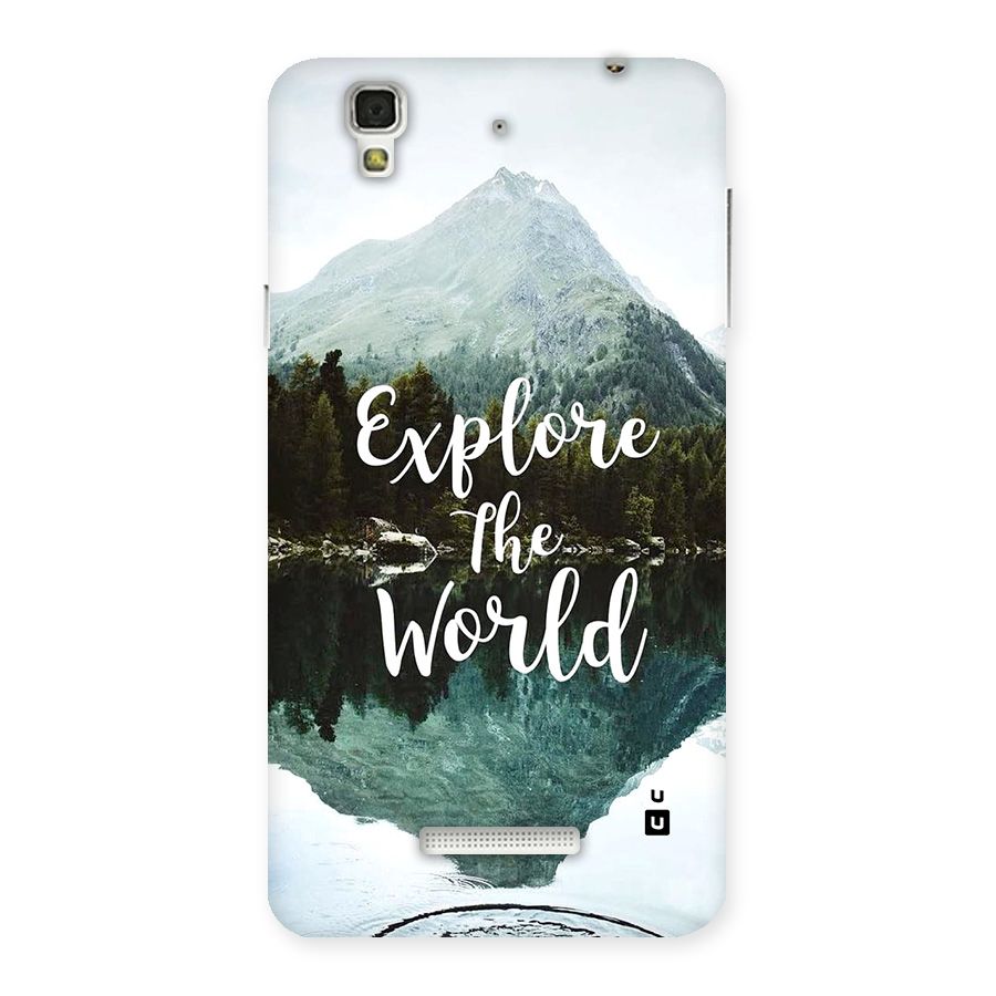 Explore The World Back Case for Yureka