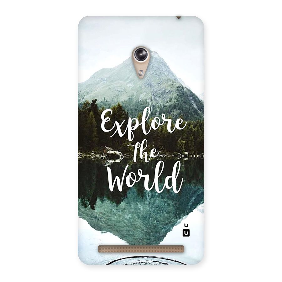 Explore The World Back Case for Zenfone 6
