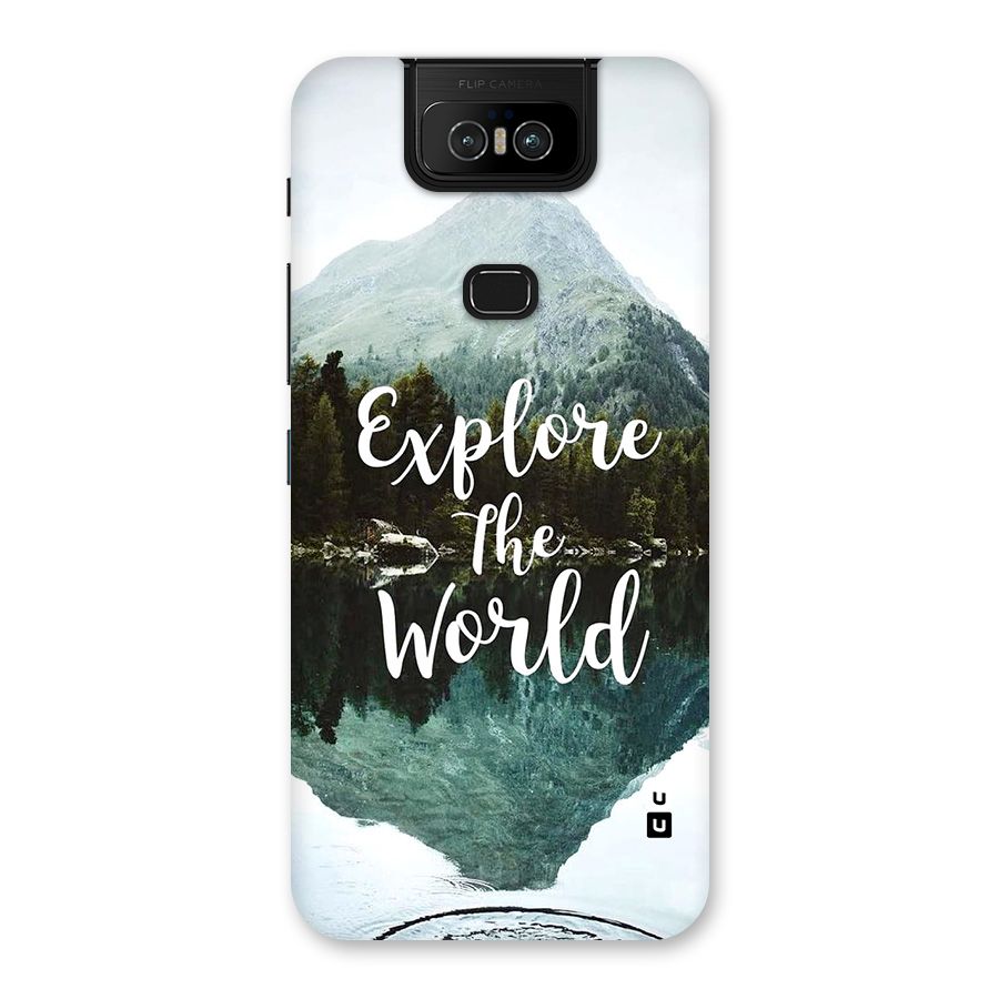Explore The World Back Case for Zenfone 6z