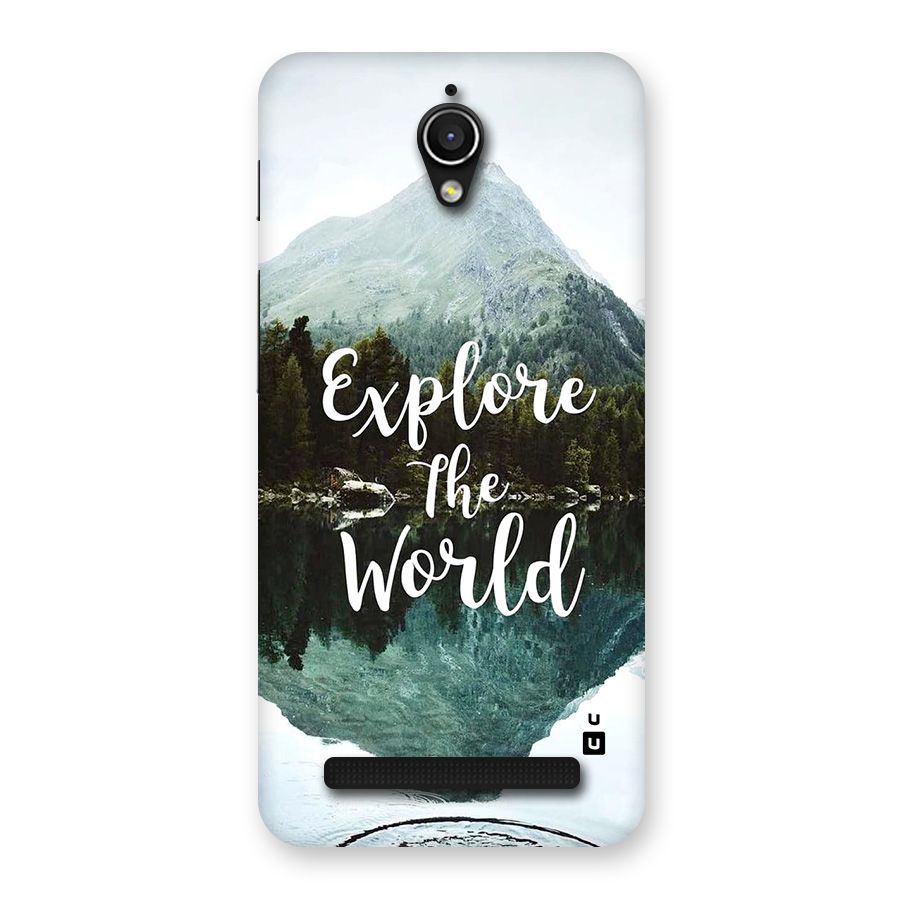 Explore The World Back Case for Zenfone Go