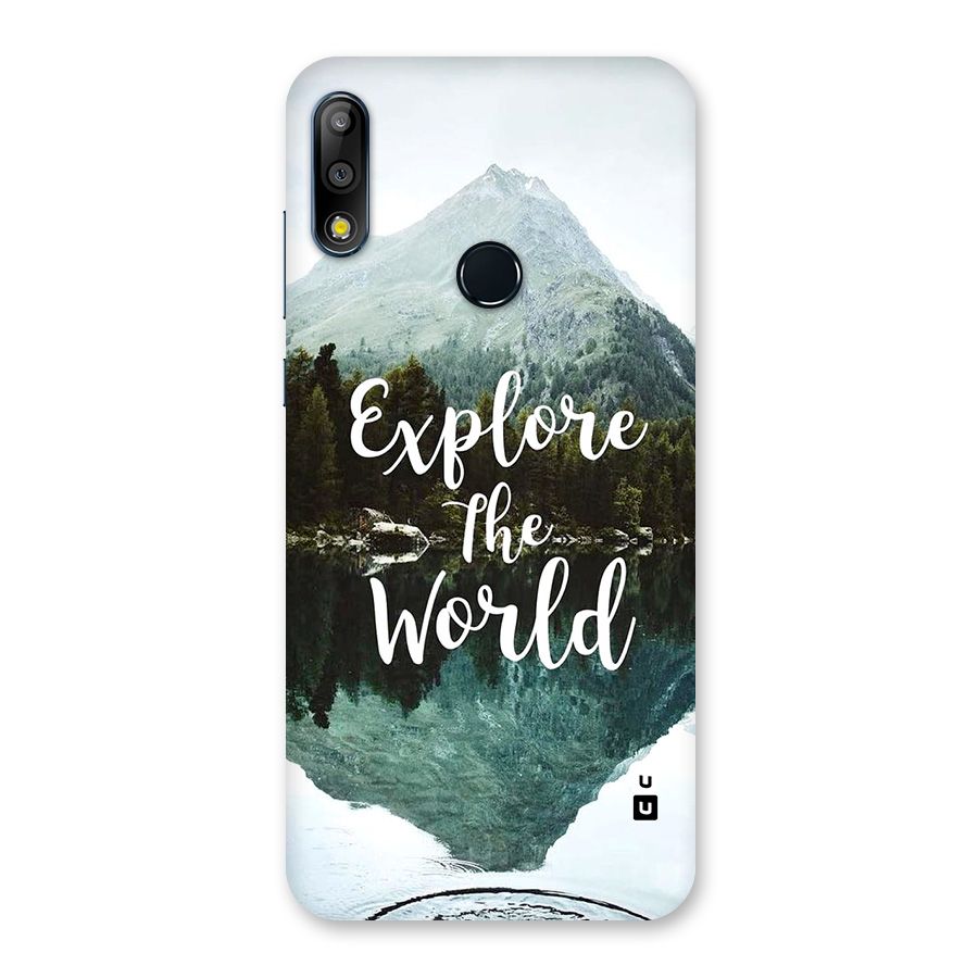 Explore The World Back Case for Zenfone Max Pro M2