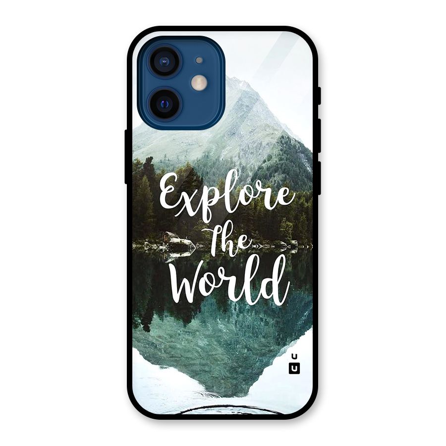 Explore The World Glass Back Case for iPhone 12 Mini