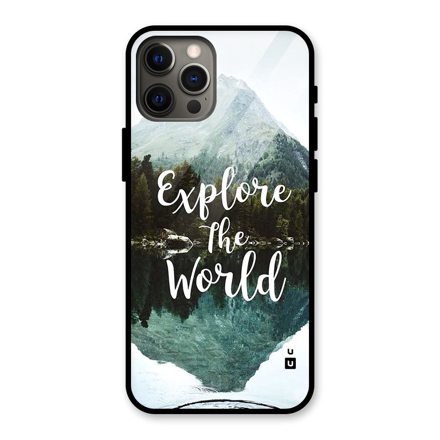 Explore The World Glass Back Case for iPhone 12 Pro Max