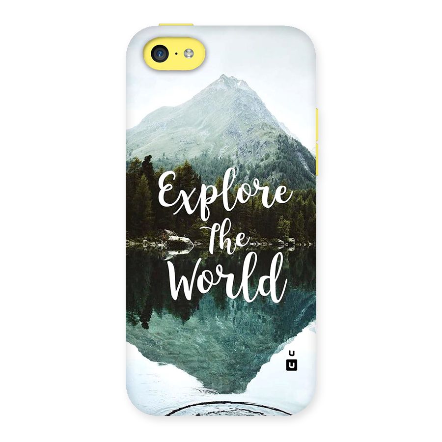 Explore The World Back Case for iPhone 5C