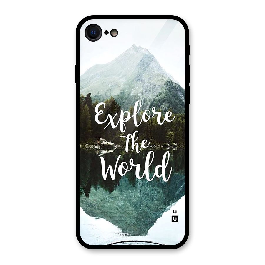 Explore The World Glass Back Case for iPhone 7