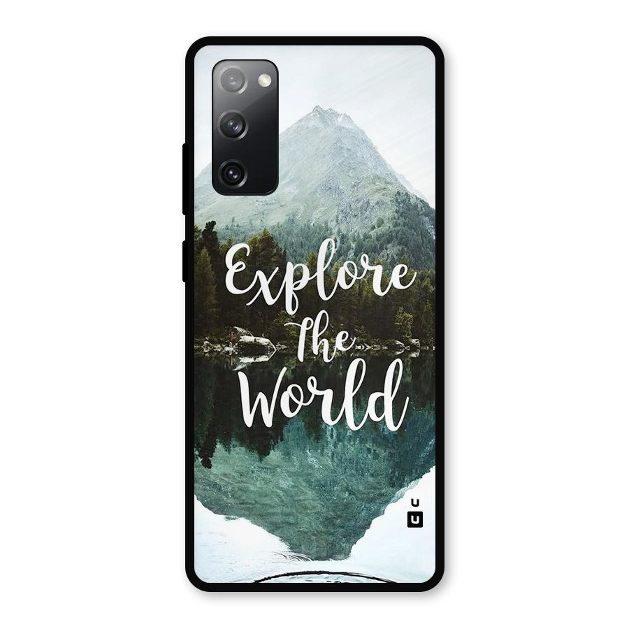 Explore The World Metal Back Case for Galaxy S20 FE 5G