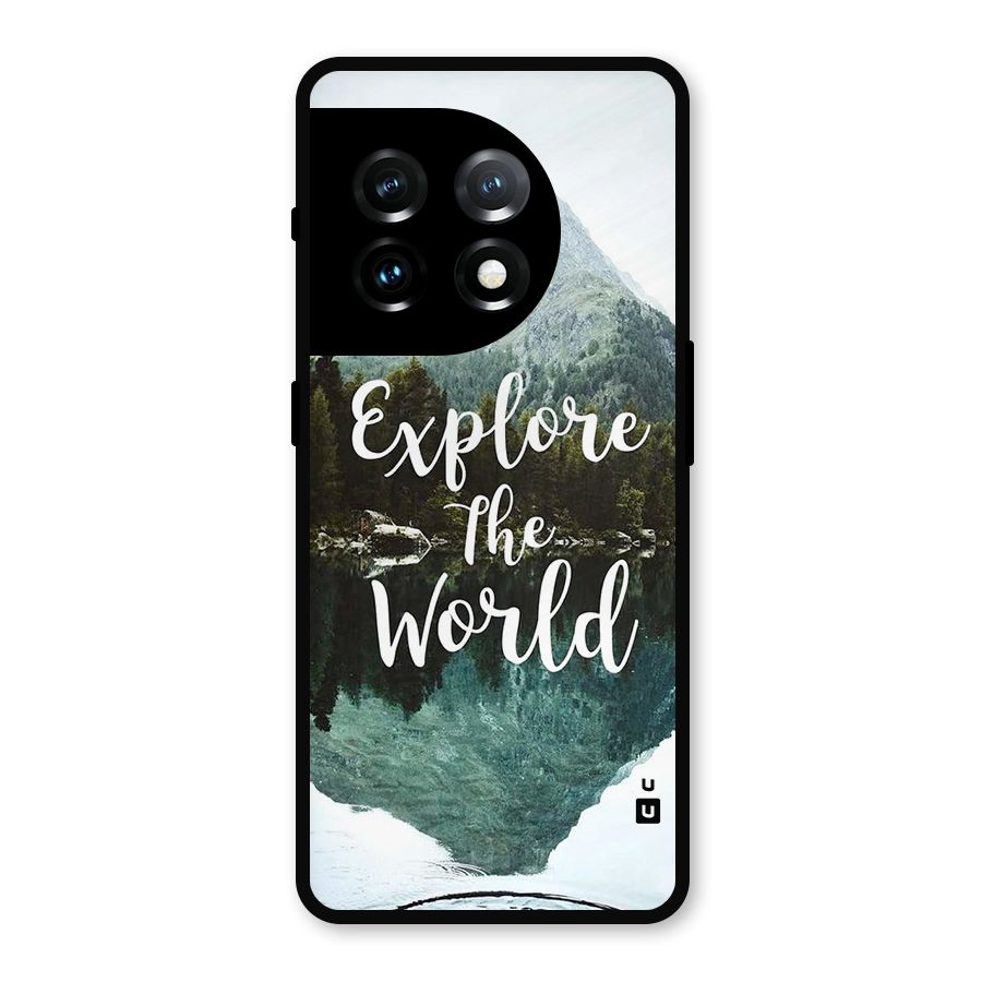 Explore The World Metal Back Case for OnePlus 11