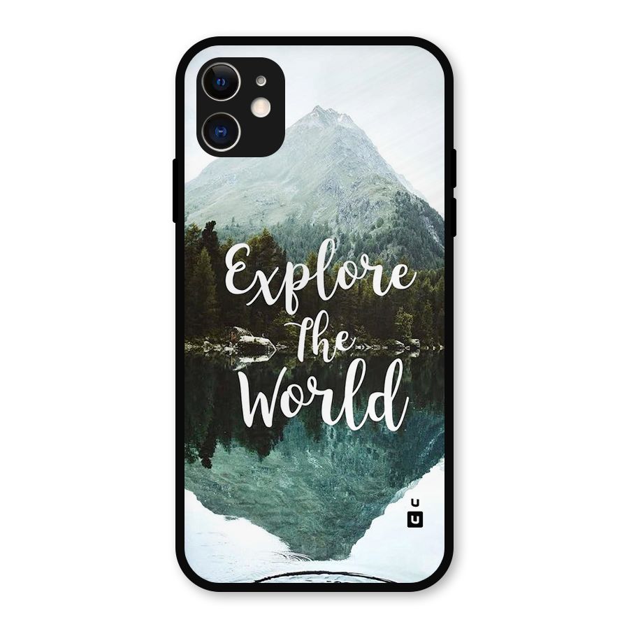 Explore The World Metal Back Case for iPhone 11