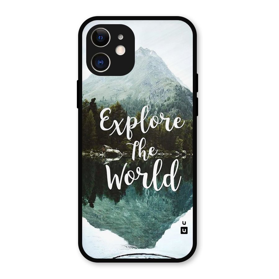 Explore The World Metal Back Case for iPhone 12