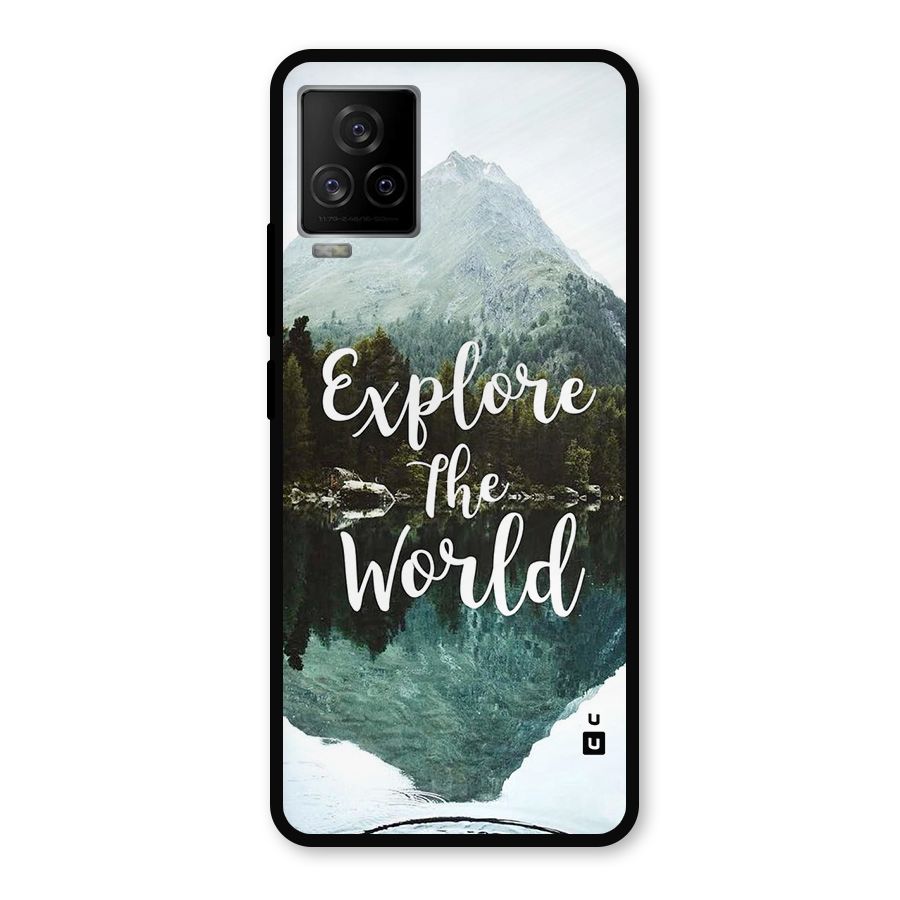 Explore The World Metal Back Case for iQOO 7 Legend 5G