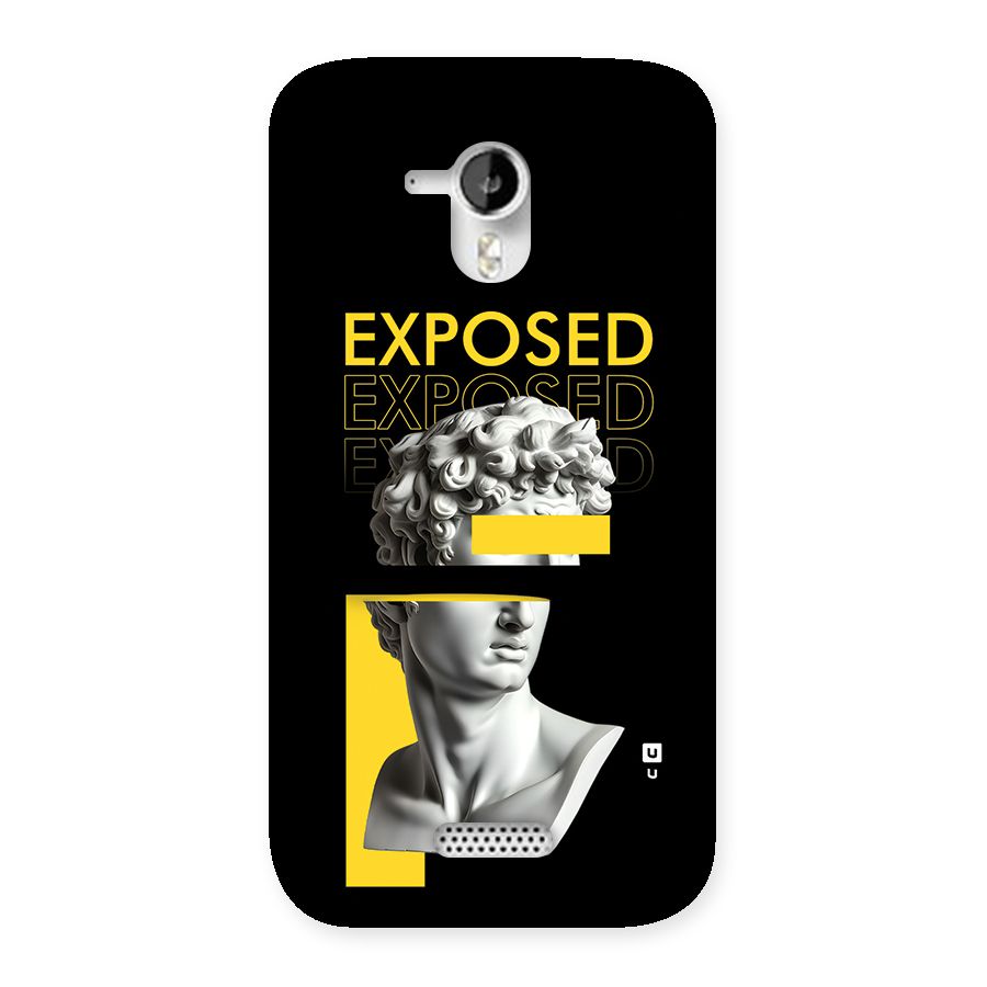 Exposed Sculpture Back Case for Canvas HD A116