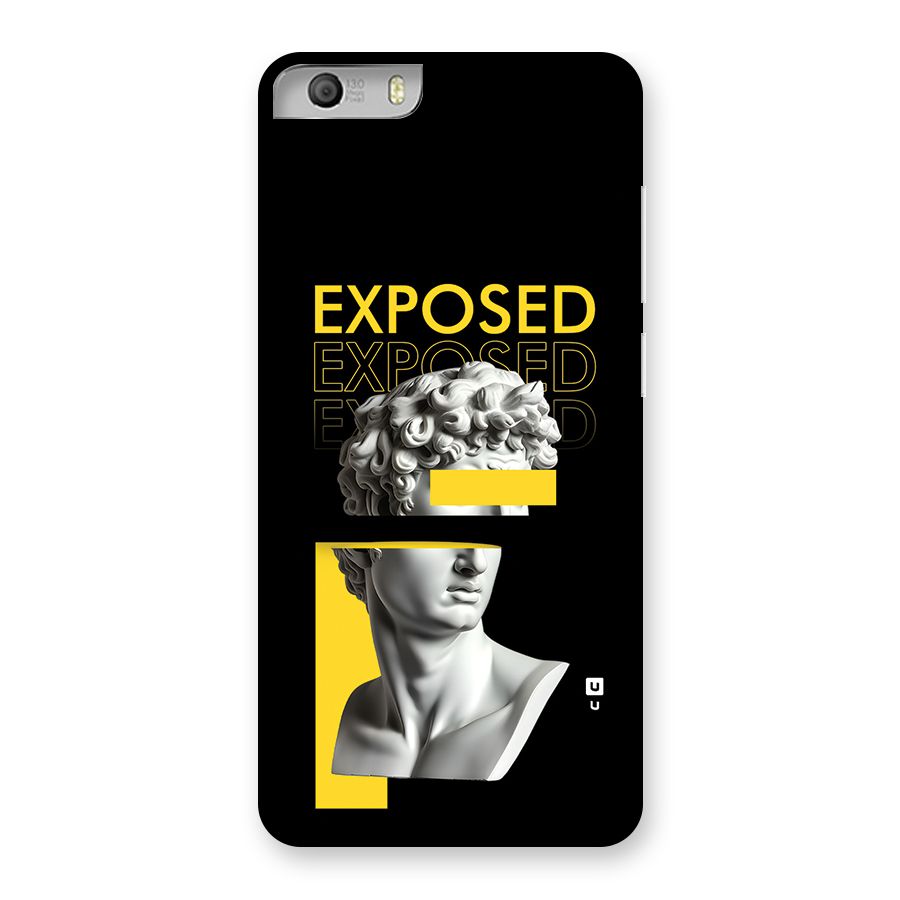 Exposed Sculpture Back Case for Canvas Knight 2