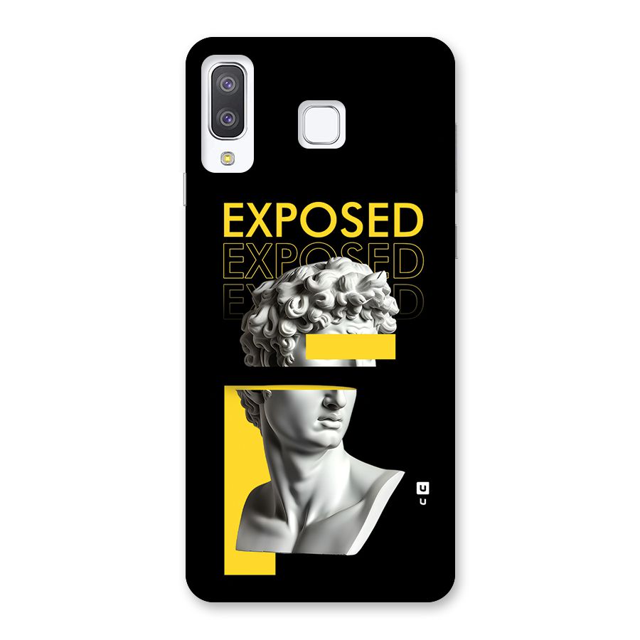 Exposed Sculpture Back Case for Galaxy A8 Star