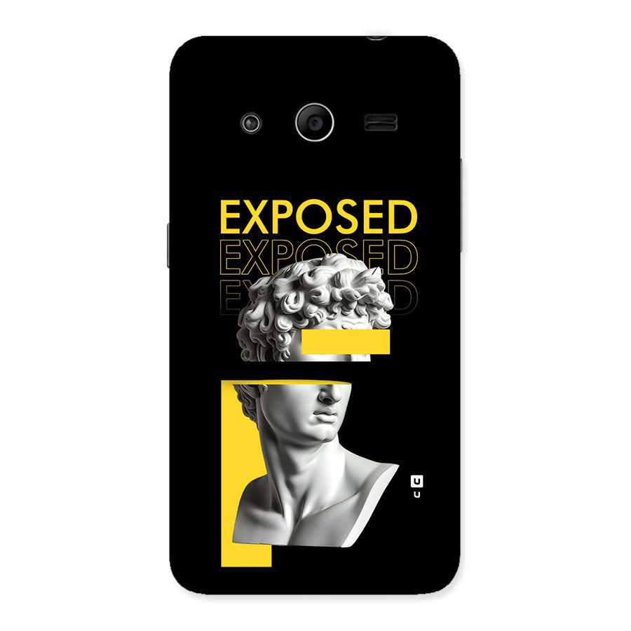 Exposed Sculpture Back Case for Galaxy Core 2