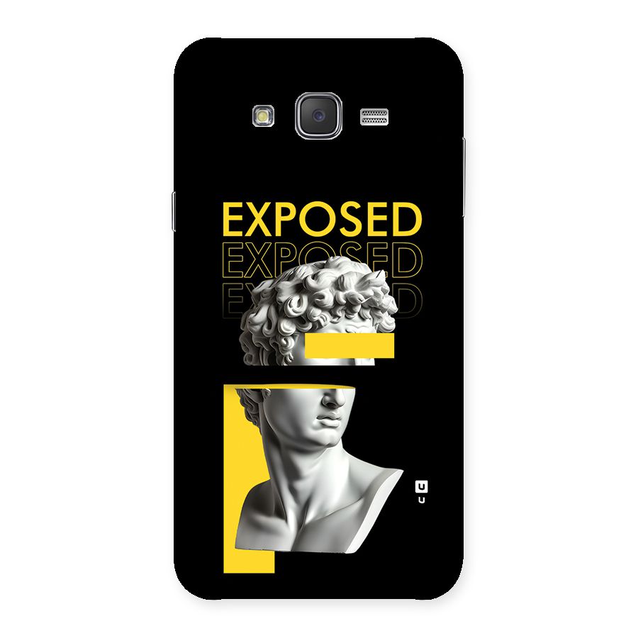 Exposed Sculpture Back Case for Galaxy J7
