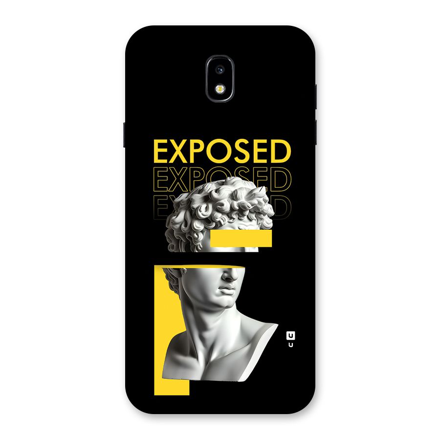 Exposed Sculpture Back Case for Galaxy J7 Pro