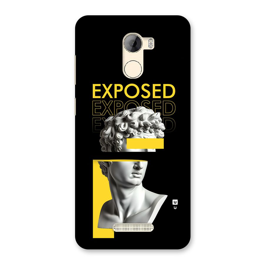 Exposed Sculpture Back Case for Gionee A1 LIte