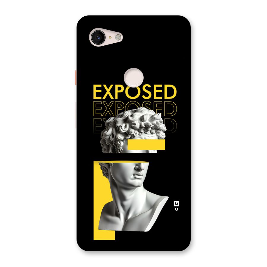 Exposed Sculpture Back Case for Google Pixel 3 XL