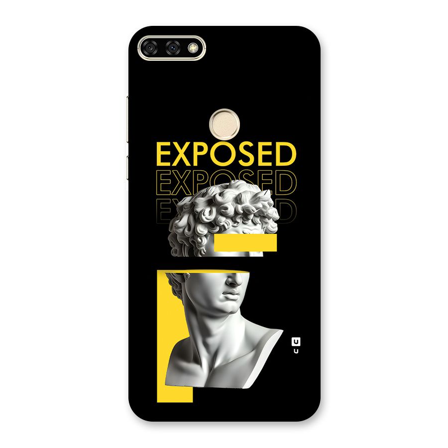 Exposed Sculpture Back Case for Honor 7A