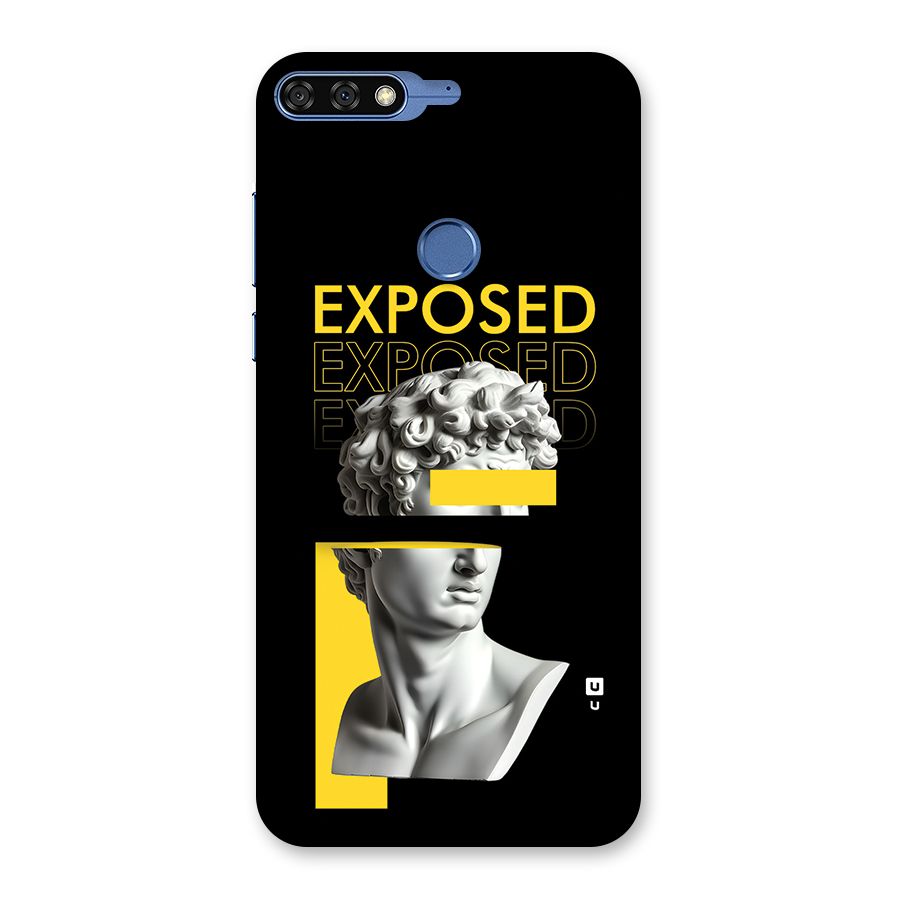 Exposed Sculpture Back Case for Honor 7C
