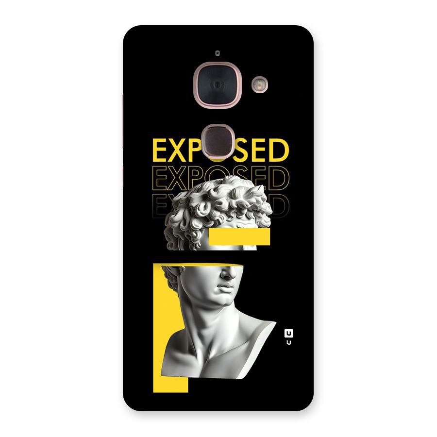 Exposed Sculpture Back Case for Le Max 2