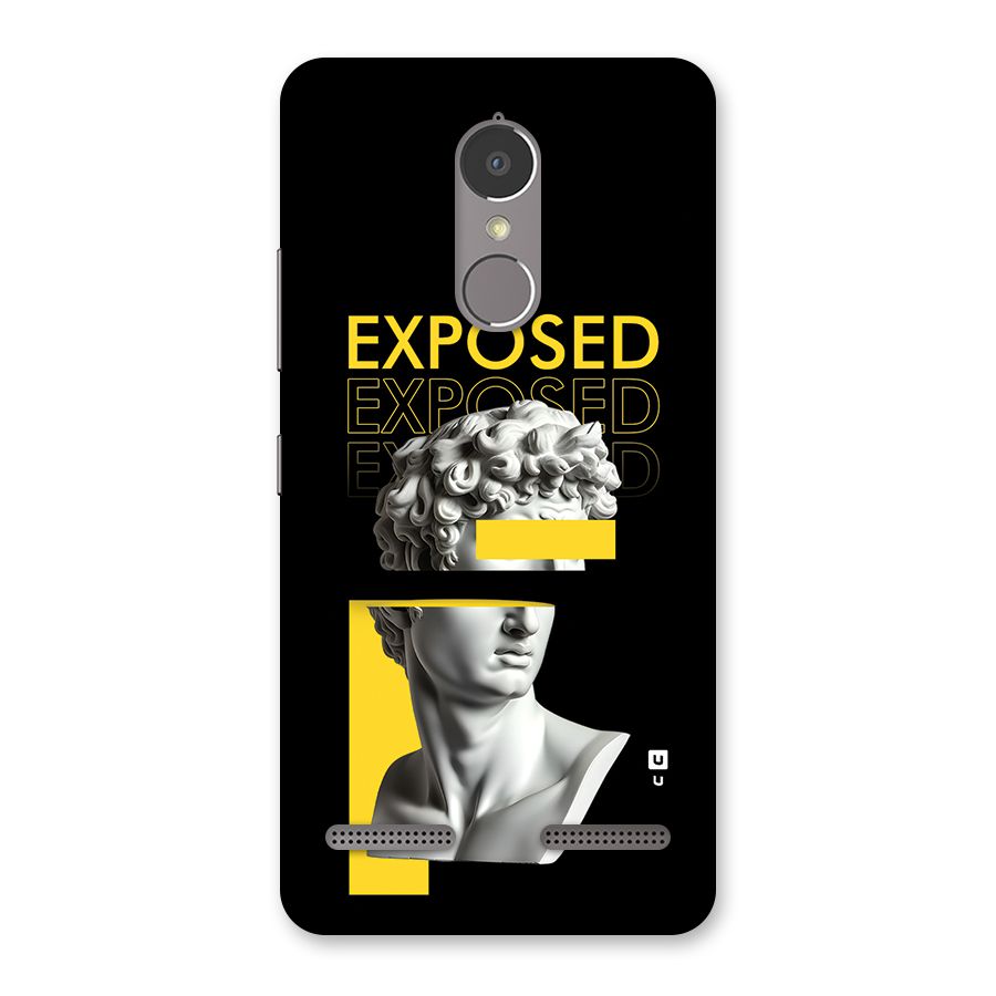 Exposed Sculpture Back Case for Lenovo K6