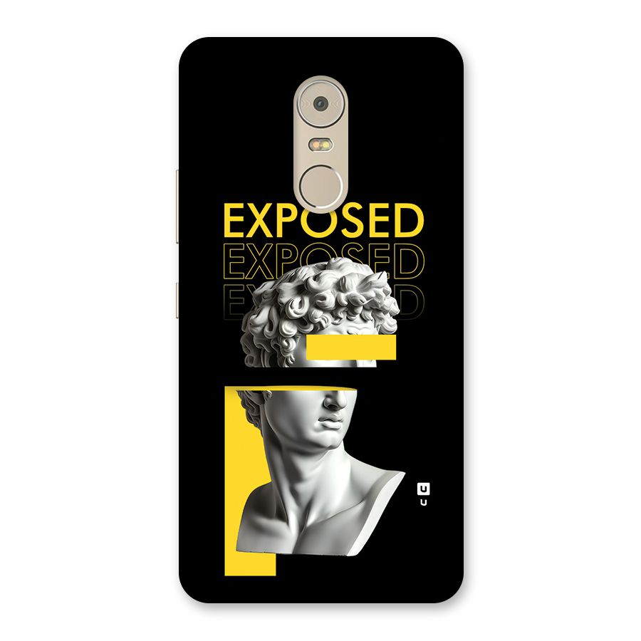 Exposed Sculpture Back Case for Lenovo K6 Note