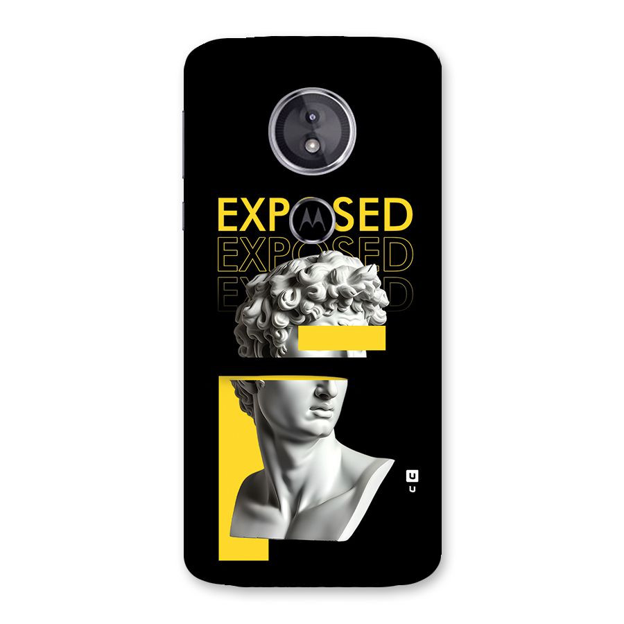 Exposed Sculpture Back Case for Moto E5